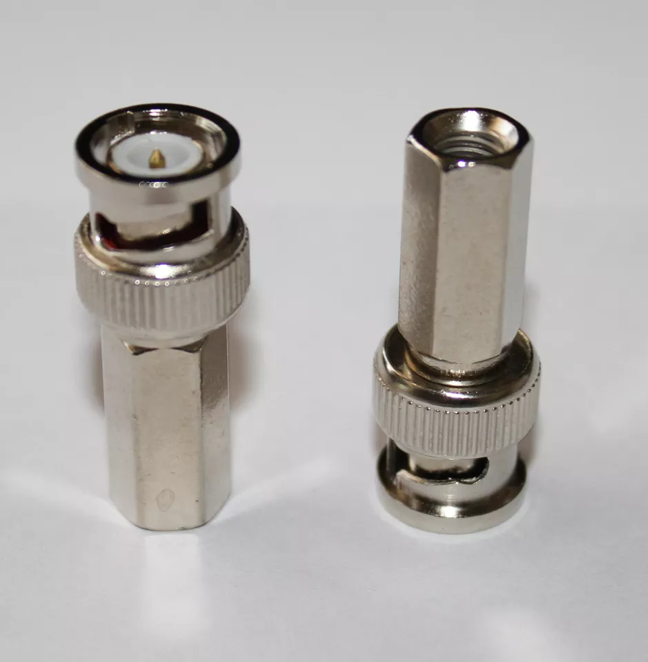 100x BNC Twist On RG-59 Coax Cable Connectors CCTV RG59 (image for) 100x BNC Twist On RG-59 Coax Cable Connectors CCTV RG59